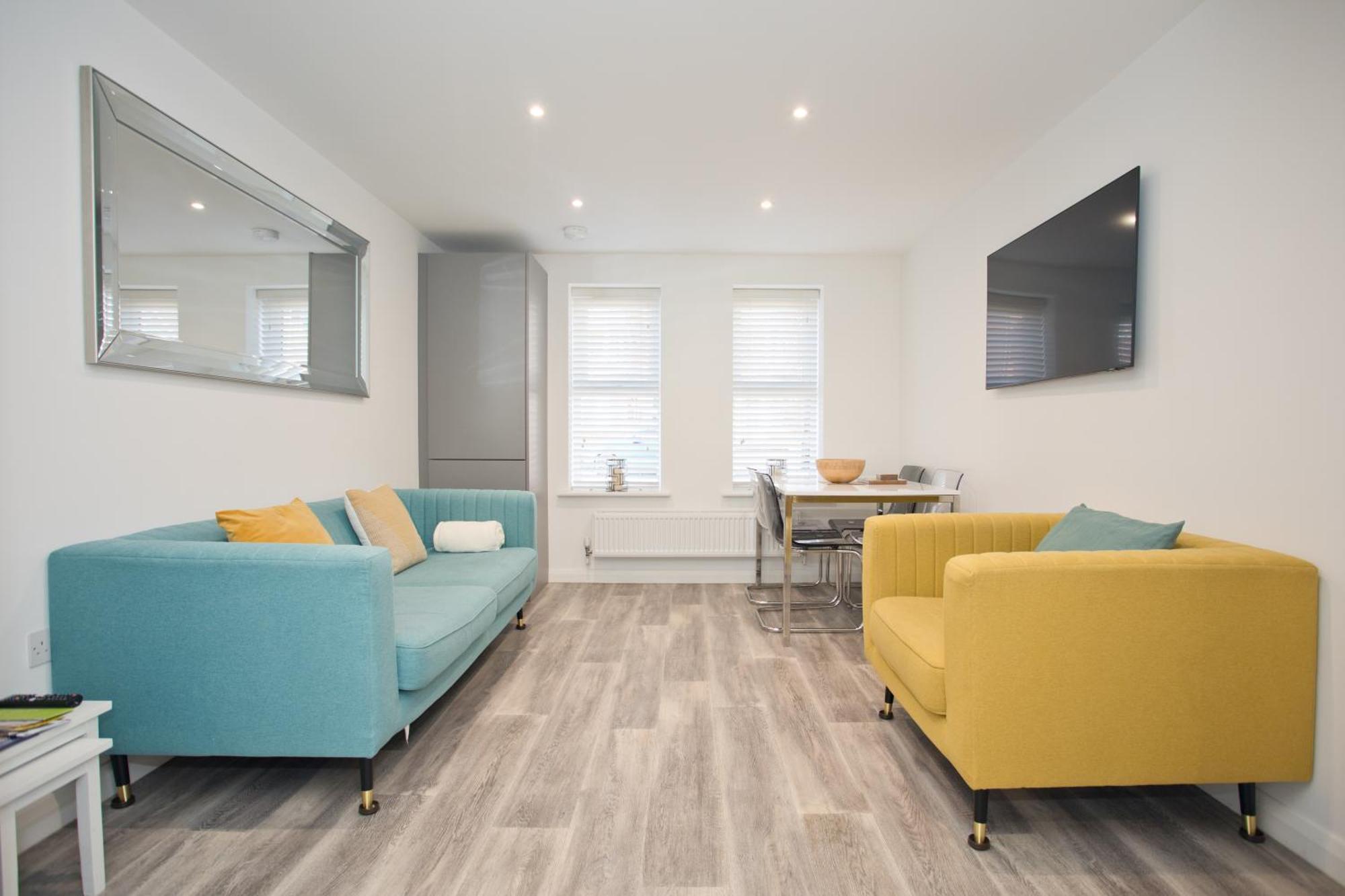 Sea Air - 2 Bedrooms - Parking - Mins To Beach Bournemouth Exterior foto